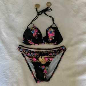 Zimmermann Floral Paisley Bikini Top & Bottom